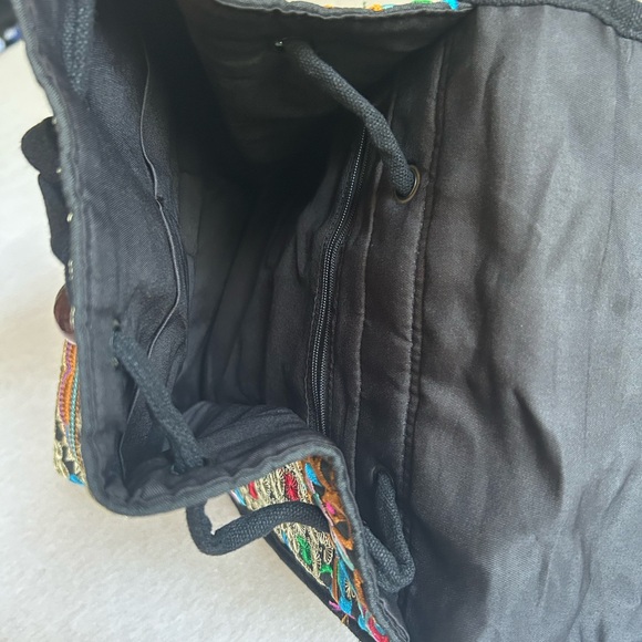 Colorful Embroidered Backpack - Picture 7 of 10